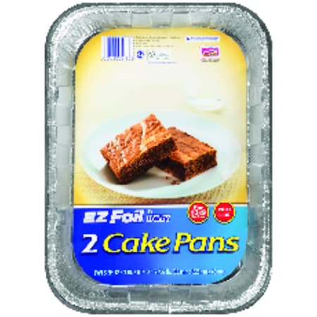 Ez Foil Hefty EZ Foil 9 in. W X 13 in. L Cake Pan 2 pc Z99940